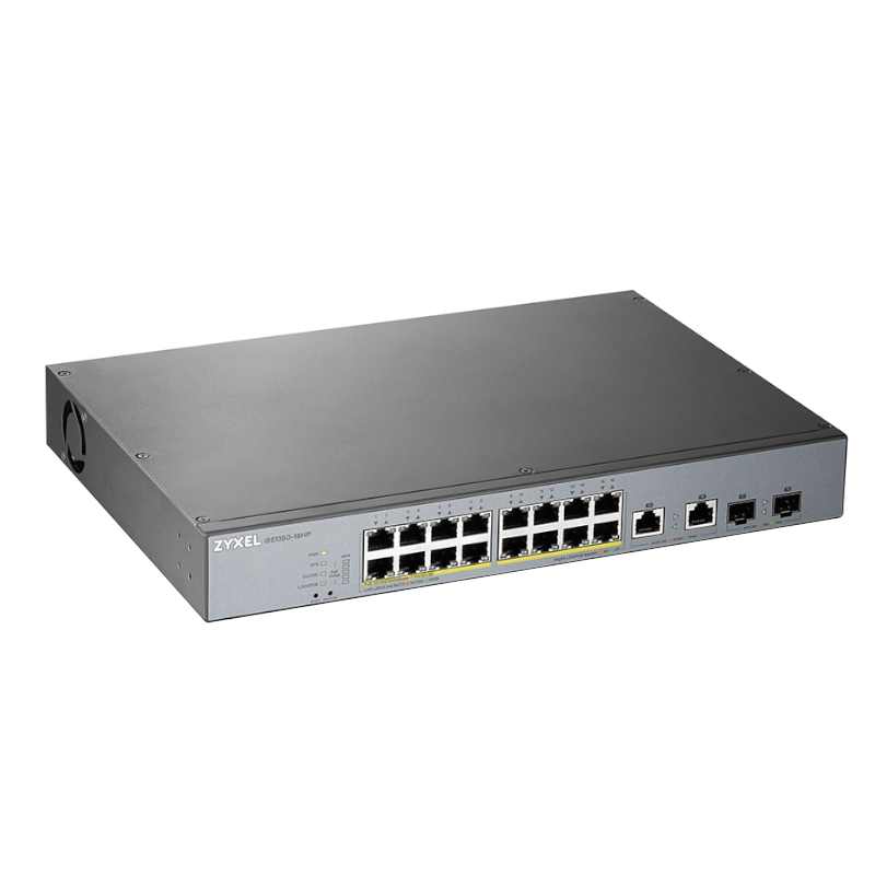 SWITCH 16 PUERTOS ZYXEL GS1350-18HP-EU0101F 100/1000MBPS