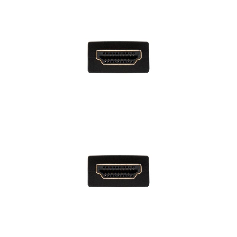 CABLE HDMI 1.3 NANOCABLE 1M/ MACHO-MACHO/ NEGRO