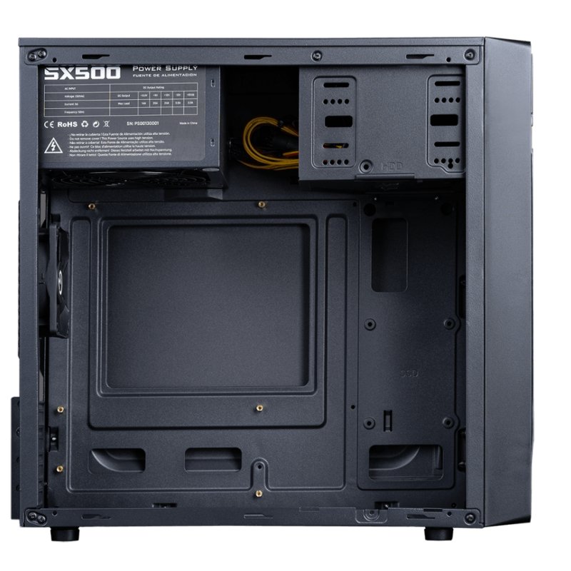 CAJA ORDENADOR HIDITEC CHA010032 MICRO ATX Q2 PRO 2 X USB 3.0