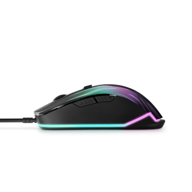 MOUSE RATON OPTICO ENERGY SISTEM ESG M3 NEON CABLE 1.5M/ 6 BOTONES/ 7200 DPI/ RGB