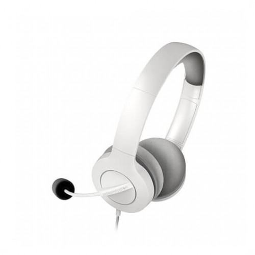 AURICULARES MICRO ENERGY SISTEM OFFICE 3 BLANCO SUPRAURAL/ 40MM/ JACK 3.5MM/ ANTIPOP/ 20HZ/ 32Ohms