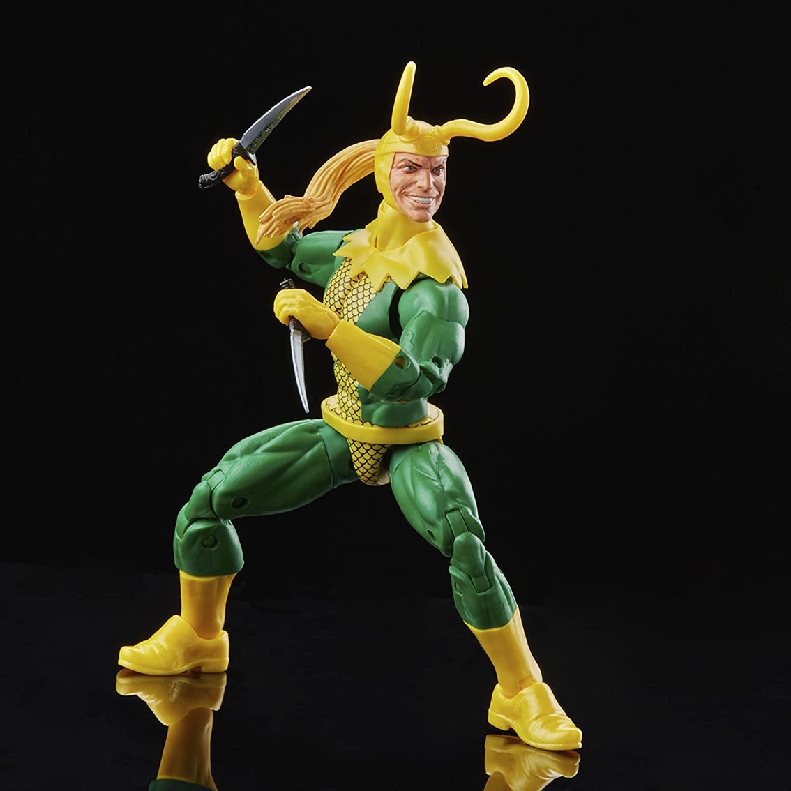 FIGURA HASBRO MARVEL LEGENDS LOKI CLASICO F58835L0