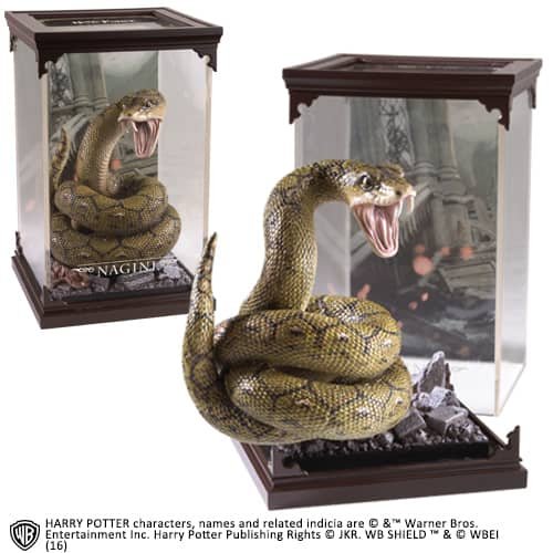 FIGURA THE NOBLE COLLECTION HARRY POTTER CRIATURAS MAGICAS SERPIENTE NAGINI