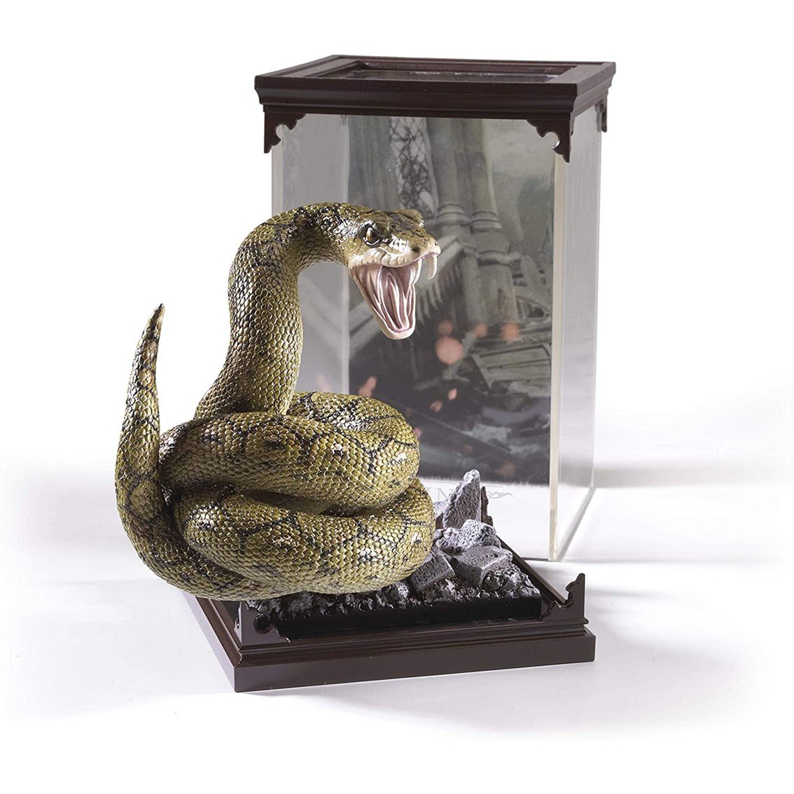 FIGURA THE NOBLE COLLECTION HARRY POTTER CRIATURAS MAGICAS SERPIENTE NAGINI