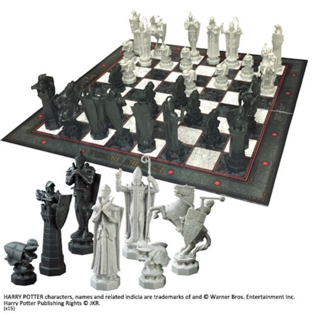 JUEGO DE MESA THE NOBLE COLLECTION HARRY POTTER AJEDREZ MAGICO