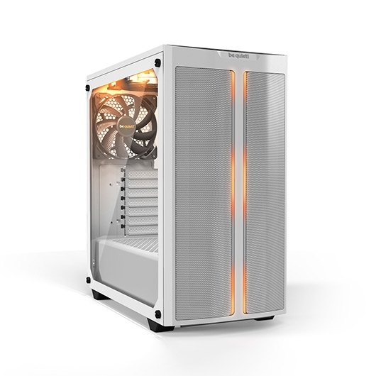 CAJA ORDENADOR GAMING ATX BE QUIET! PURE BASE 500DX WHITE TIRA LED ARGB FRONTAL/ CRISTAL TEMPLADO/ 3X VENTILADOR 140