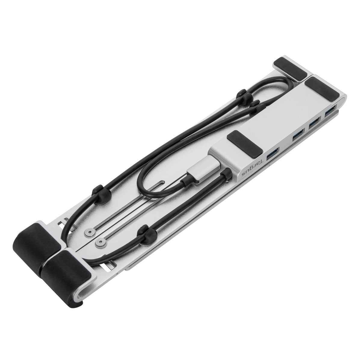 BASE PARA PORTATIL TARGUS CON HUB INTEGRADO 4x USB- A PLATA