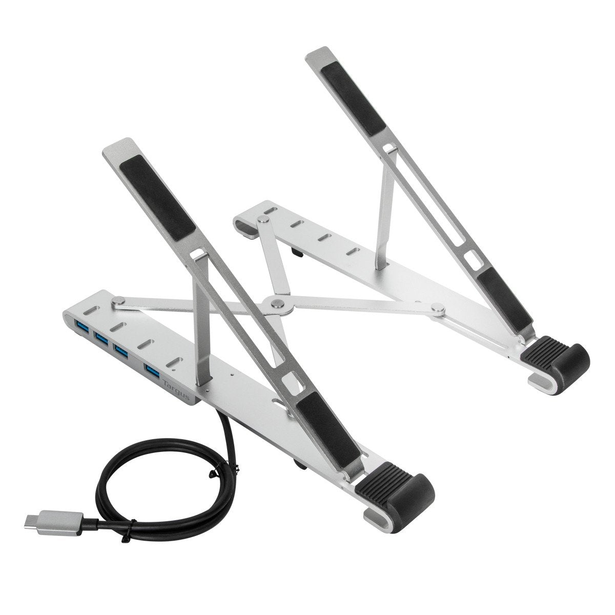 BASE PARA PORTATIL TARGUS CON HUB INTEGRADO 4x USB- A PLATA