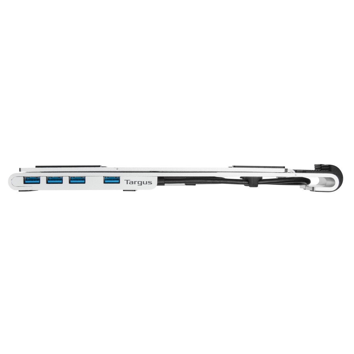BASE PARA PORTATIL TARGUS CON HUB INTEGRADO 4x USB- A PLATA