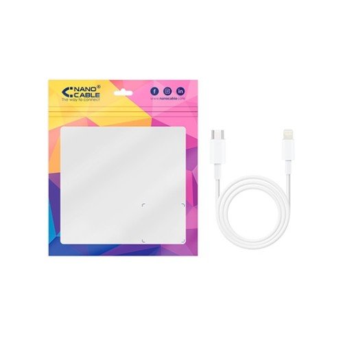 CABLE LIGHTNING A USB C NANOCABLE 50CM/ MACHO-MACHO