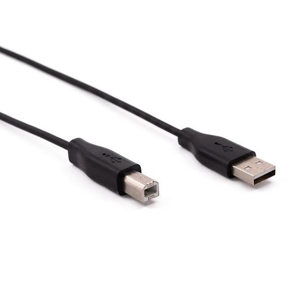 CABLE USB TIPO A A USB TIPO B NILOX 1.8M/ MACHO-MACHO/ NEGRO