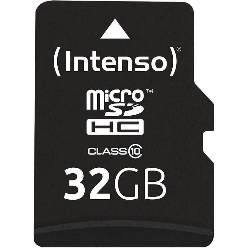 TARJETA MEMORIA MICRO SD INTENSO 32GB CL10 + ADAPTADOR SD
