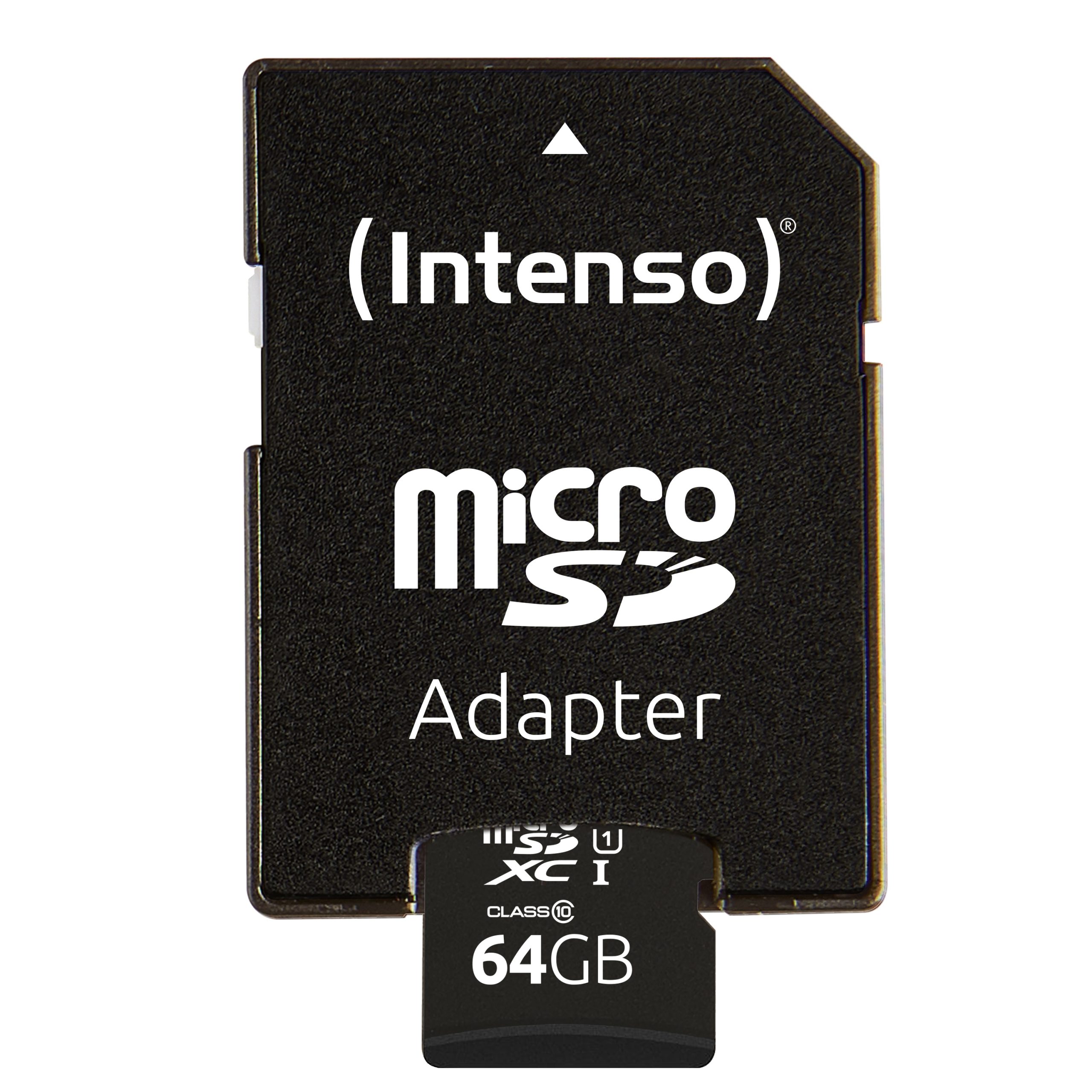 TARJETA MEMORIA MICRO SD INTENSO 64GB UHS-I CL10 + ADAPTADOR SD