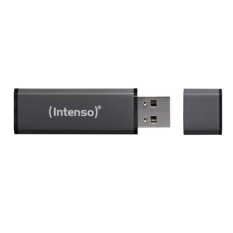 MEMORIA USB 2.0 INTENSO ALU LINE 128GB ALUMINIO ANTRACITA