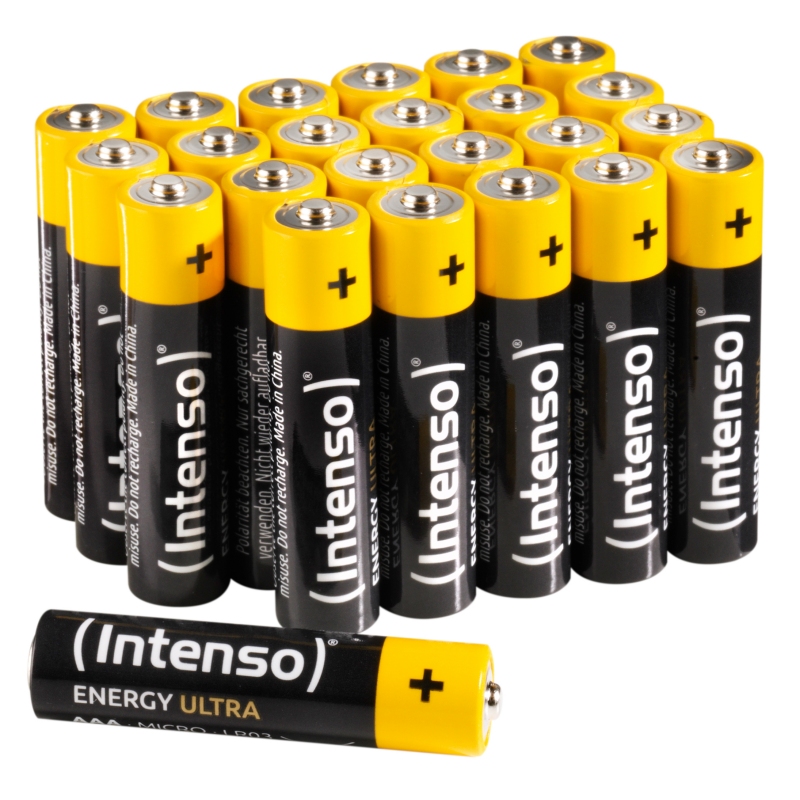 PACK DE PILAS ALCALINAS INTENSO ENERGY ULTRA AAA LR03 24 UNIDADES