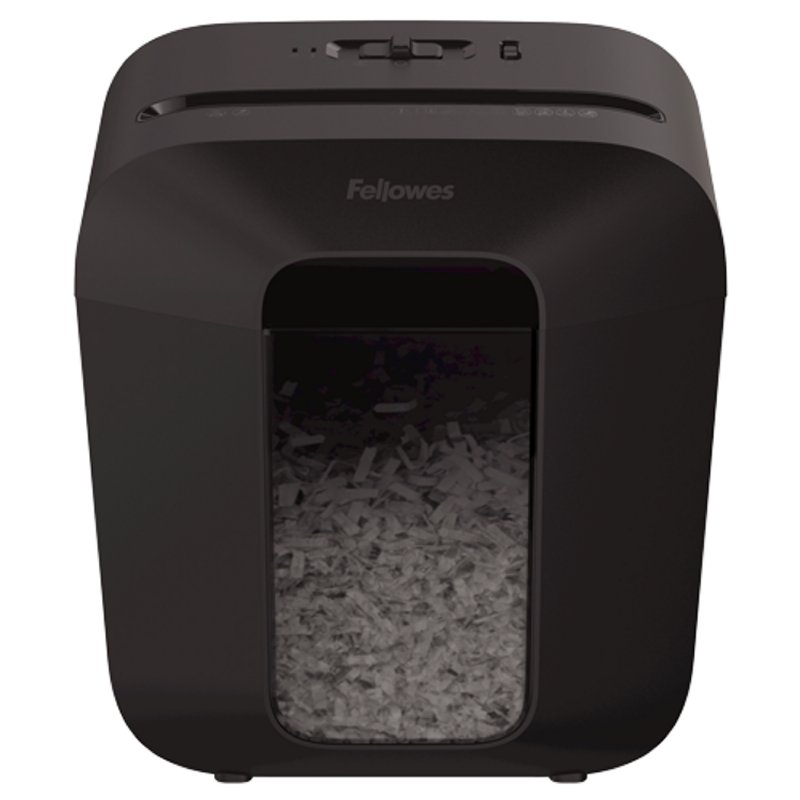 DESTRUCTORA DE PAPEL FELLOWES LX25 CORTE EN PARTICULA 4X37MM/ 11.5 LITROS