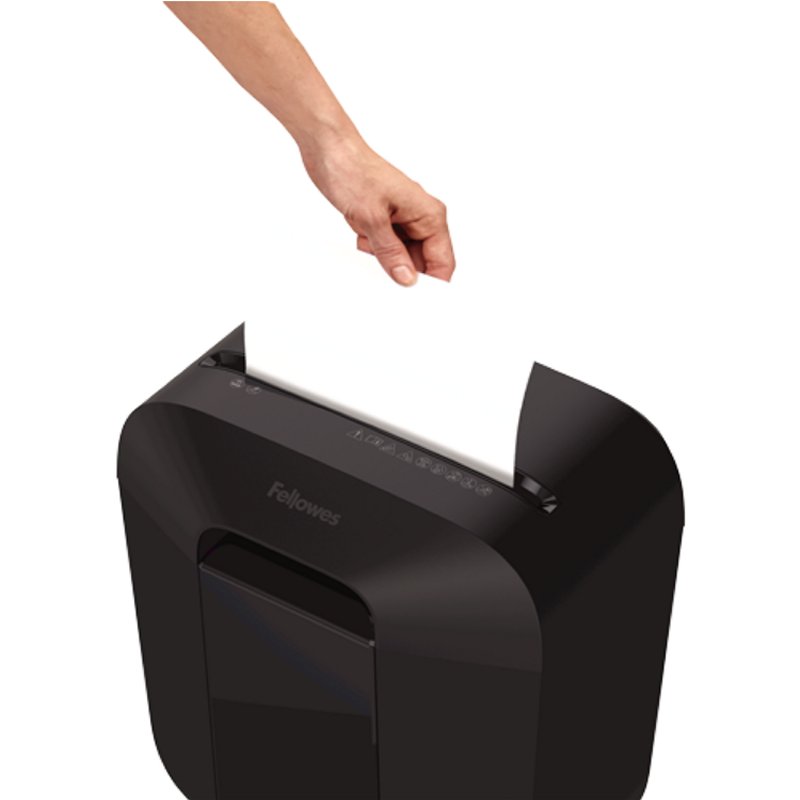 DESTRUCTORA DE PAPEL FELLOWES LX25 CORTE EN PARTICULA 4X37MM/ 11.5 LITROS