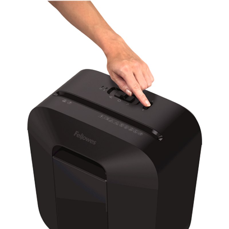 DESTRUCTORA DE PAPEL FELLOWES LX25 CORTE EN PARTICULA 4X37MM/ 11.5 LITROS