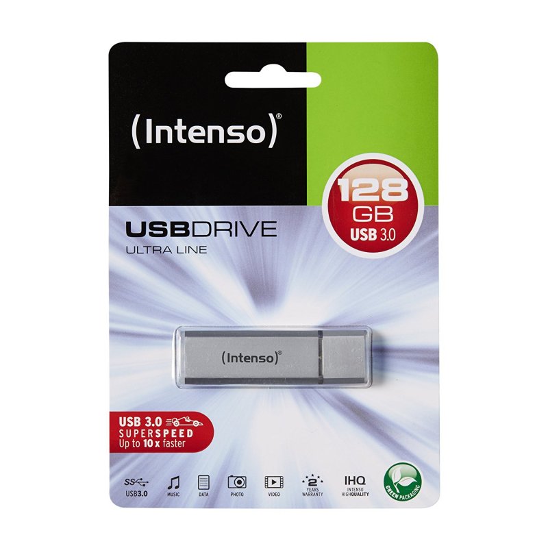 MEMORIA USB 3.2 INTENSO ULTRA 128GB ALUMINIO