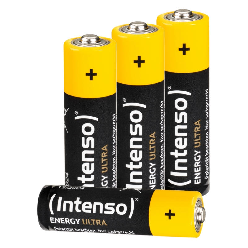 PACK DE PILAS ALCALINAS INTENSO ENERGY ULTRA AA LR06 4 UNIDADES