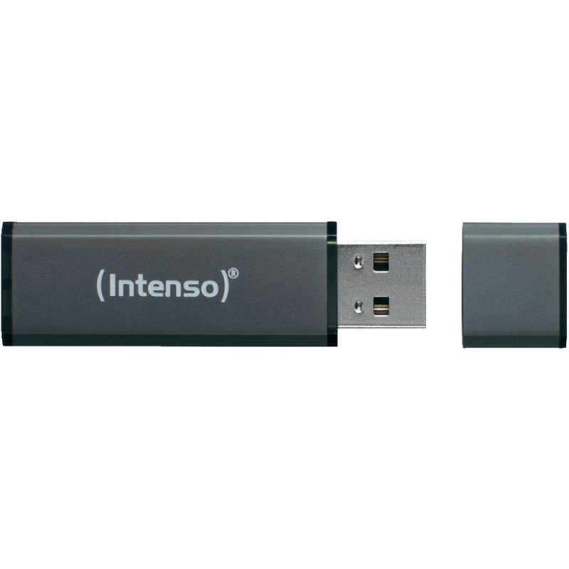 MEMORIA USB 2.0 INTENSO ALU LINE 8GB ALUMINIO ANTRACITA