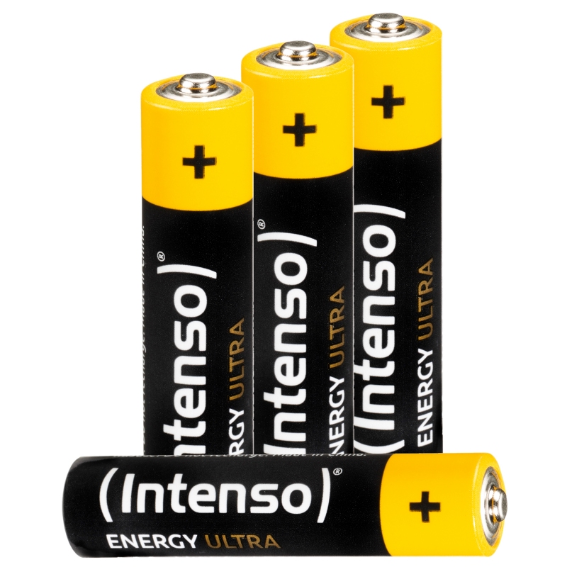 PACK DE PILAS ALCALINAS INTENSO ENERGY ULTRA AAA LR03 4 UNIDADES