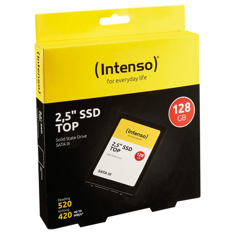 DISCO DURO INTERNO SOLIDO SSD INTENSO TOP PERFORMANCE 128GB 2.5" SATA3