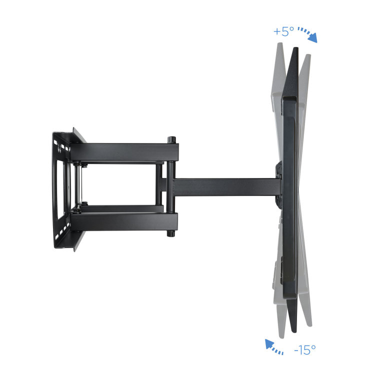 SOPORTE PARED TV TOOQ LP75100TN-B 60"-100" CARGA MAXIMA 80KG GIRATORIO/INCLINABLE NEGRO