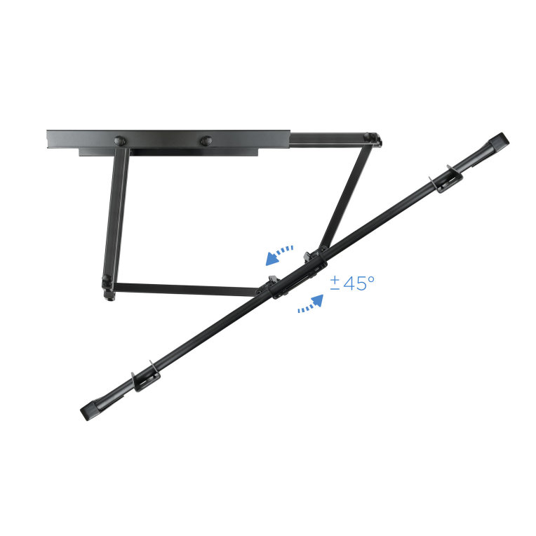 SOPORTE PARED TV TOOQ LP75100TN-B 60"-100" CARGA MAXIMA 80KG GIRATORIO/INCLINABLE NEGRO