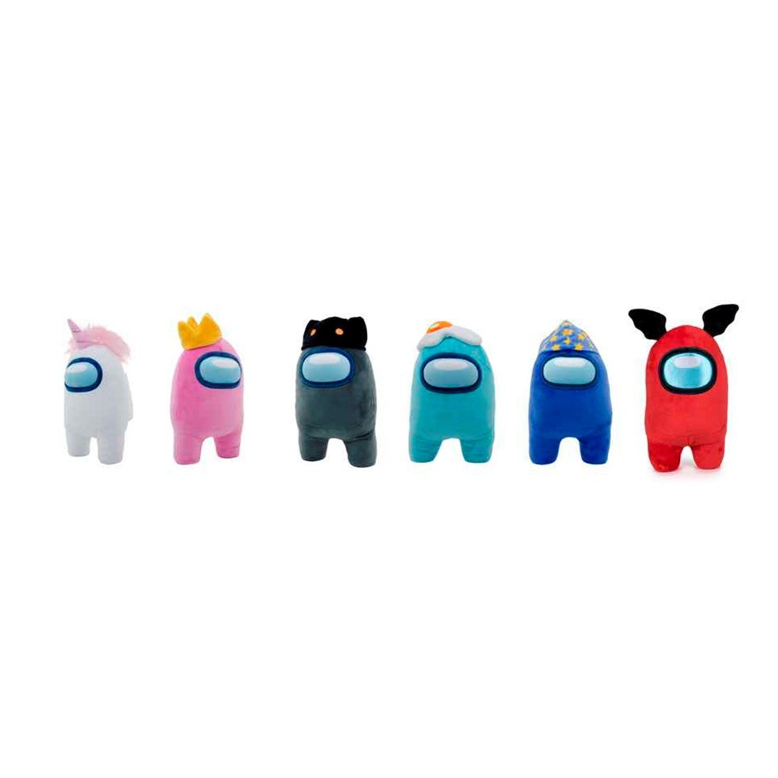 SURTIDO PELUCHES 6 UNIDADES AMONG US EDICION LIMITADA