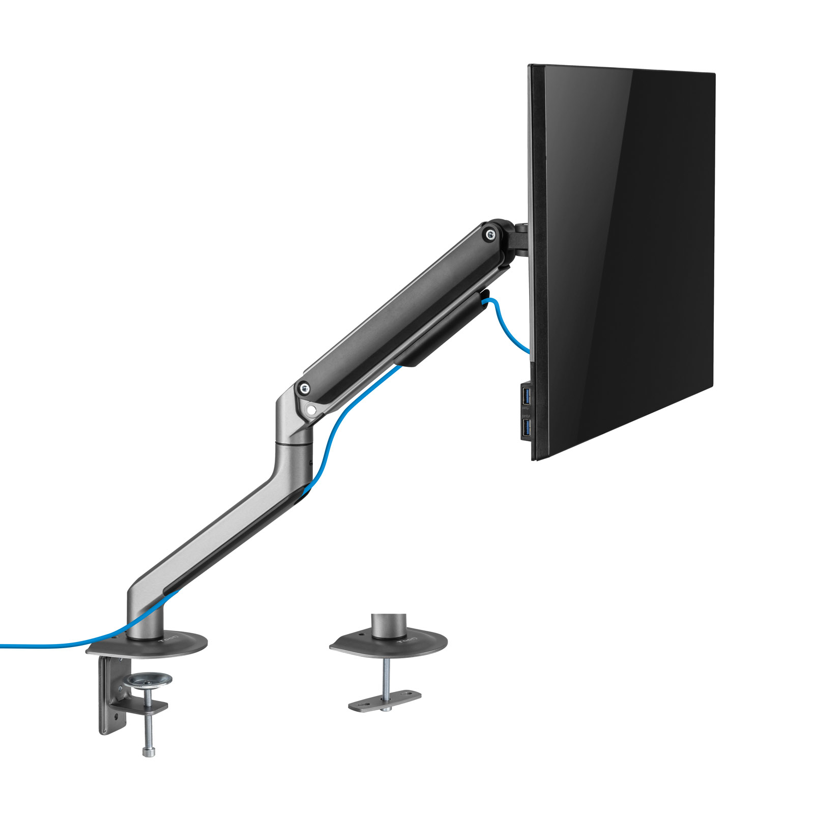 SOPORTE DE MESA TV TOOQ 17-32" GRIS