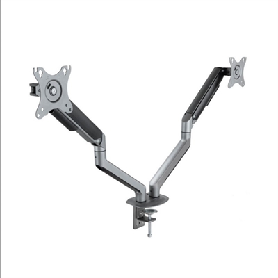 SOPORTE DE MESA TV TOOQ 17-32" 2 PANTALLAS GRIS