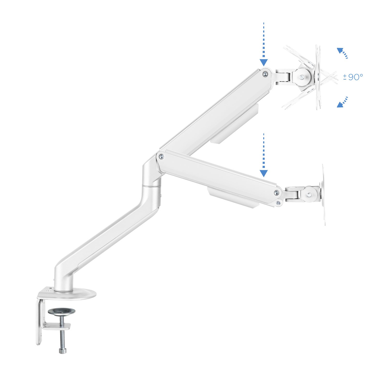 SOPORTE DE MESA TV TOOQ 17-32" BLANCO
