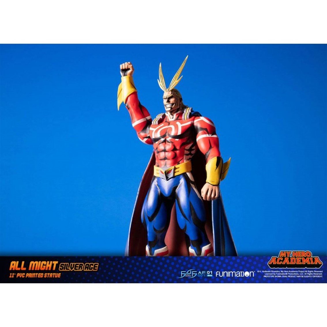 FIGURA FIRST 4 FIGURES MY HERO ACADEMIA ALL MIGHT SILVER AGE