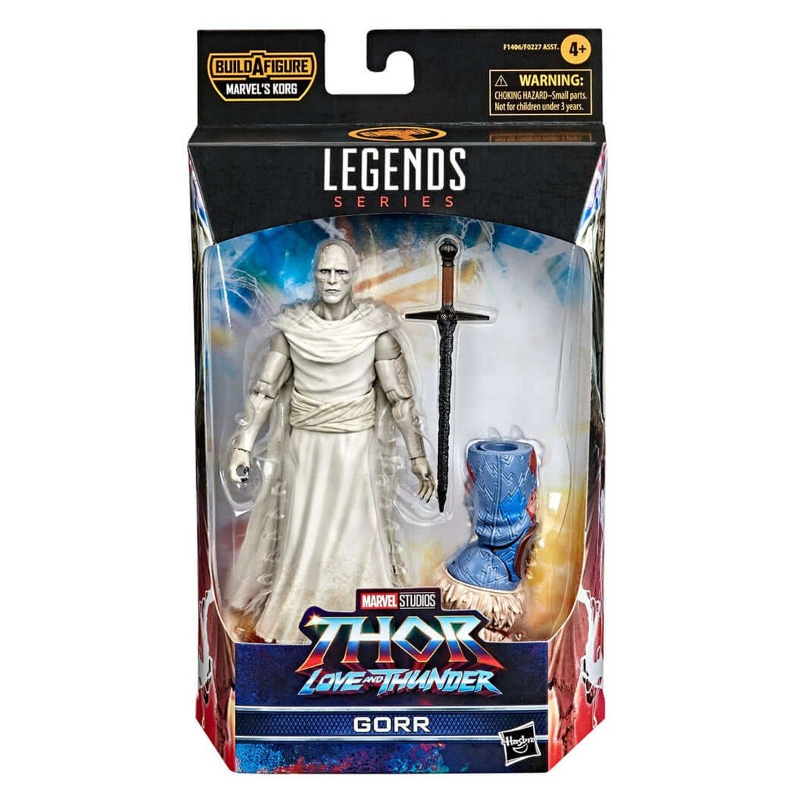 FIGURA HASBRO MARVEL LEGENDS GORR THOR LOVE AND THUNDER 15 CM