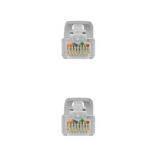 LATIGUILLO CABLE RED NANOCABLE RJ45 CAT.6 LSZH 0.5M/ AWG24/ GRIS
