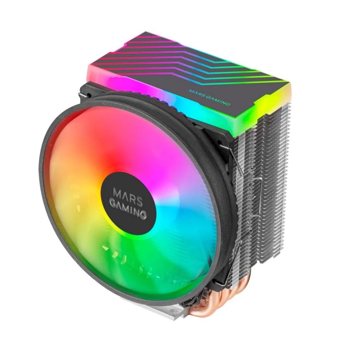 VENTILADOR DISIPADOR CPU MARS GAMING MCPU44 110MM DUAL ARGB