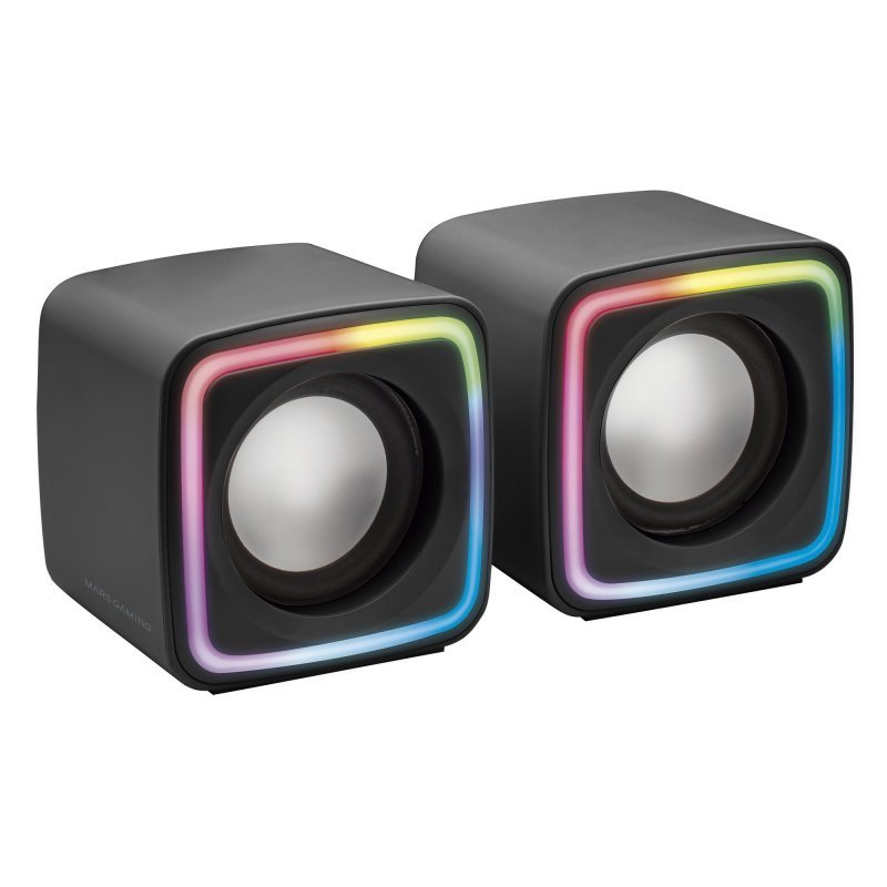 ALTAVOCES MARS GAMING MSCUBE PREMIUM 8W BLACK