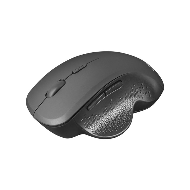 MOUSE RATON MARS GAMING MMWERGO OPTICO WIRELESS INALAMBRICO 6 BOTONES 3200PPP NEGRO