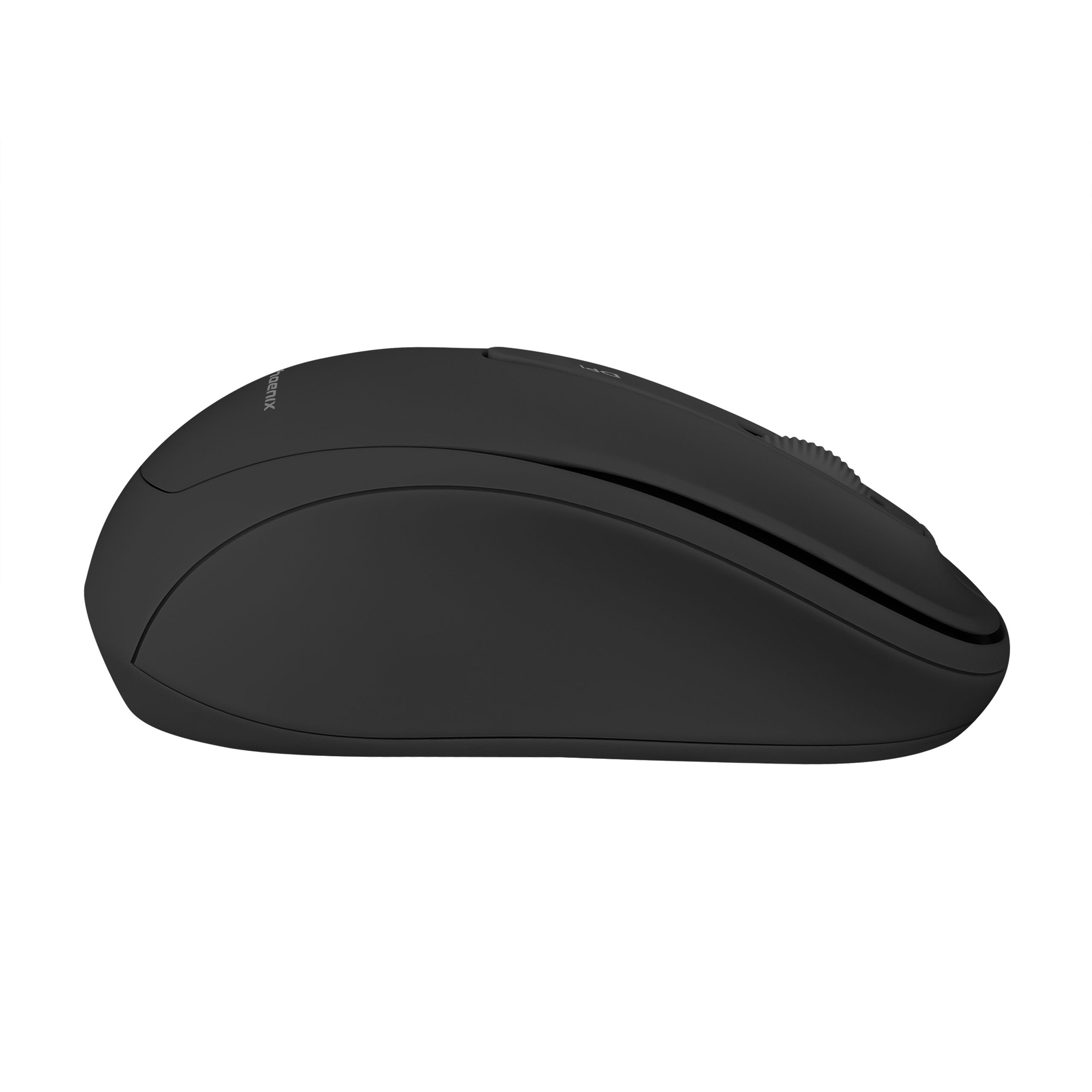 Phoenix M250 Ratón Inalámbrico 2.4 Ghz Receptor USB Hasta 1600 Dpi Compatible con PC Mac Portátil Color Negro
