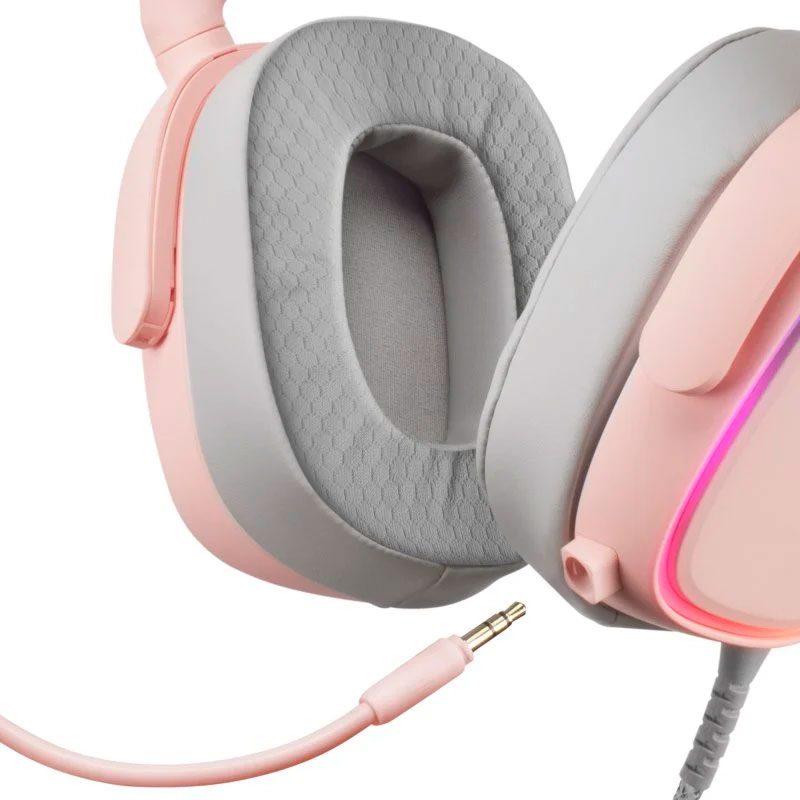 AURICULARES MARS GAMING MHAXP PINK JACK 3.5MM + USB CON MICROFONO COMPATIBLE CON WINDOWS/ PS4/ XBOX ONE/ NINTENDO SWITCH/ MAC/ SMARTPHONE/ TABLET