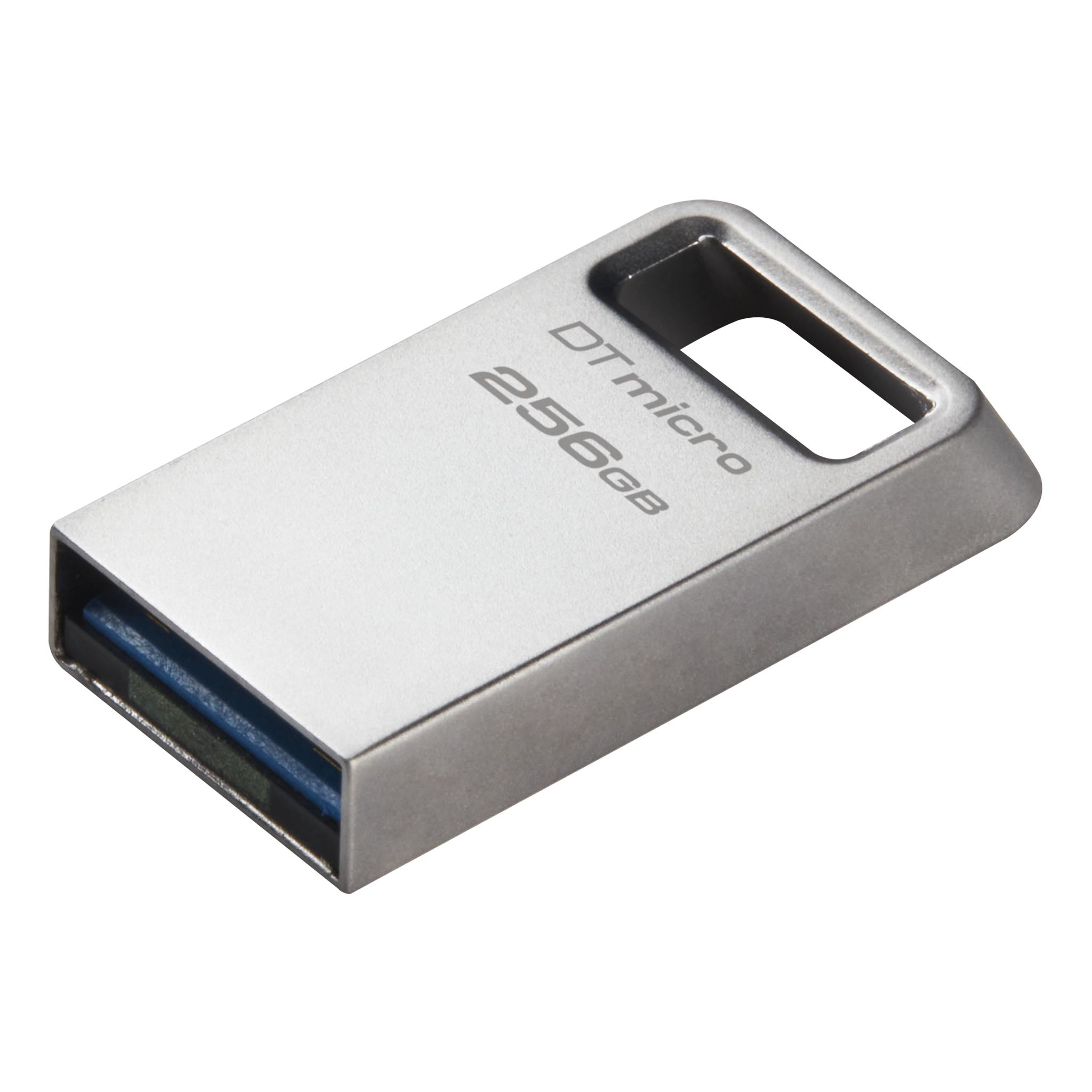 DataTraveler Micro unidad flash USB 256 GB USB tipo A 3.2 Gen 1 (3.1 Gen 1) Plata