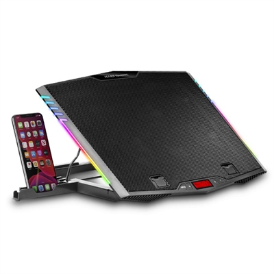 BASE DE REFRIGERACION MARS GAMING MNBC5 PARA PORTATIL HASTA 17.3"