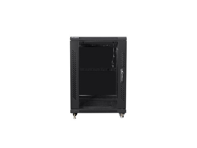 ARMARIO RACK LANBERG 15U 600 X 600 AUTO ENSAMBLADO 19" CARGA MAXIMA 800KG NEGRO