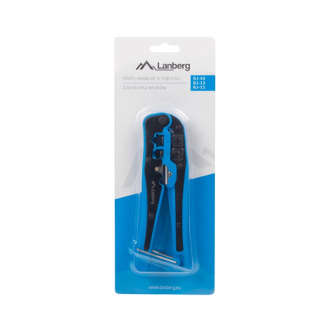 CRIMPADORA LANBERG UNIVERSAL NT-0202 RJ45 / RJ11/ RJ12