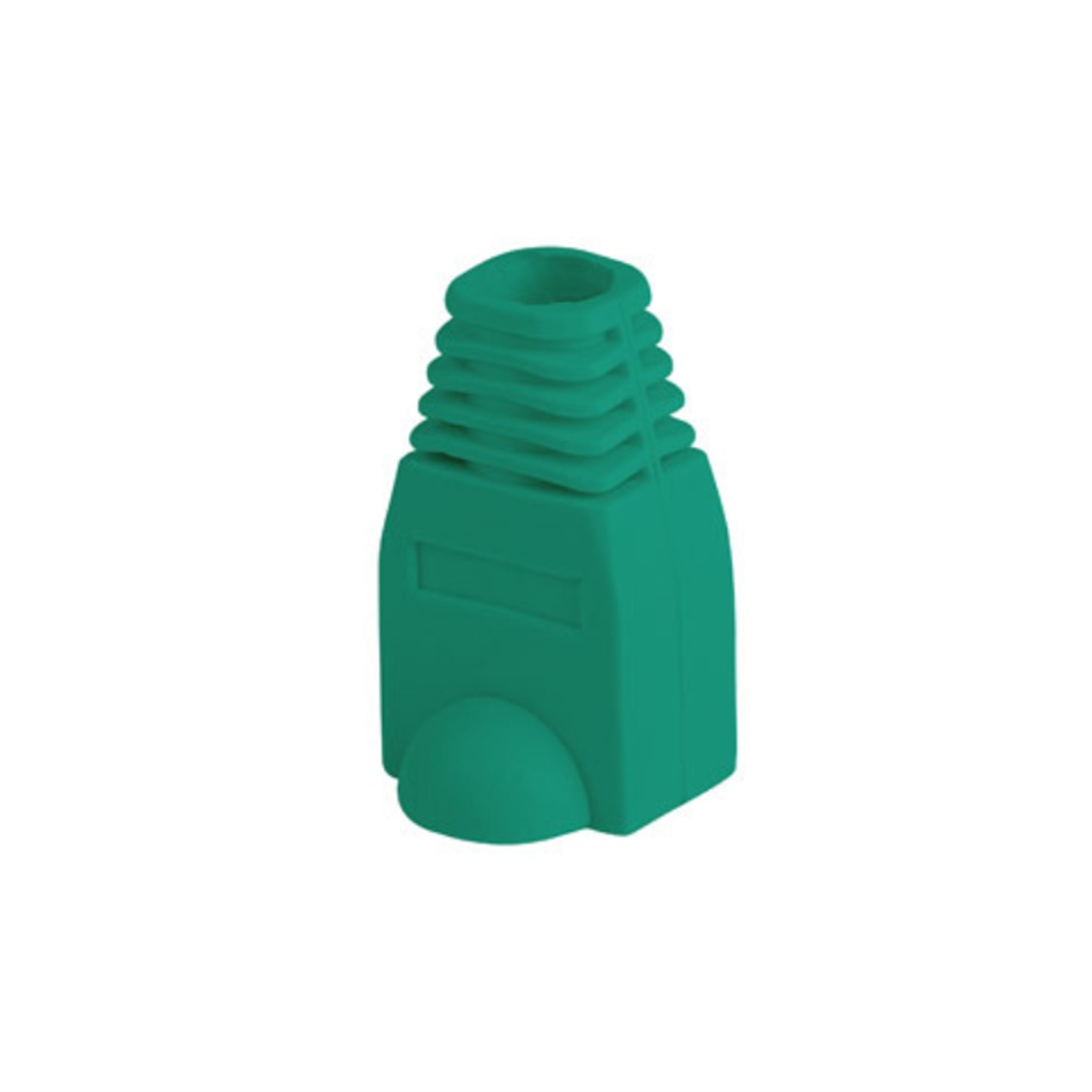 FUNDA PROTECTORA LANBERG PLB-1000-G PARA CONECTOR RJ45 PACK DE 100 UNIDADES VERDE