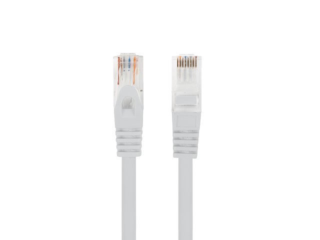 CABLE RED LANBERG LATIGUILLO CAT.6 UTP LSZH CU 1.5M GRIS FLUKE PASSED