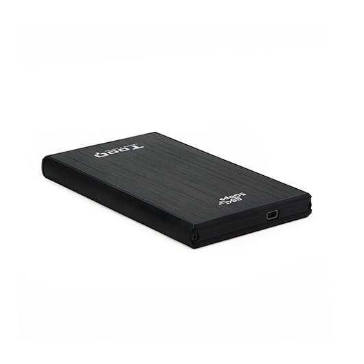 CAJA EXTERNA TOOQ TQE-2522B PARA HDD/SSD 2.5" 9.5MM SATA USB 3.0 NEGRA