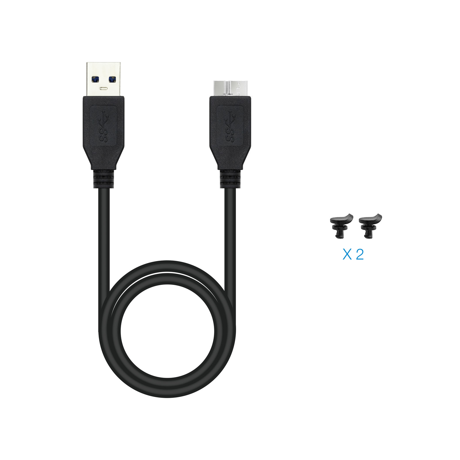 CAJA EXTERNA TOOQ TQE-2281G PARA SSD M.2 USB TIPO C GRIS