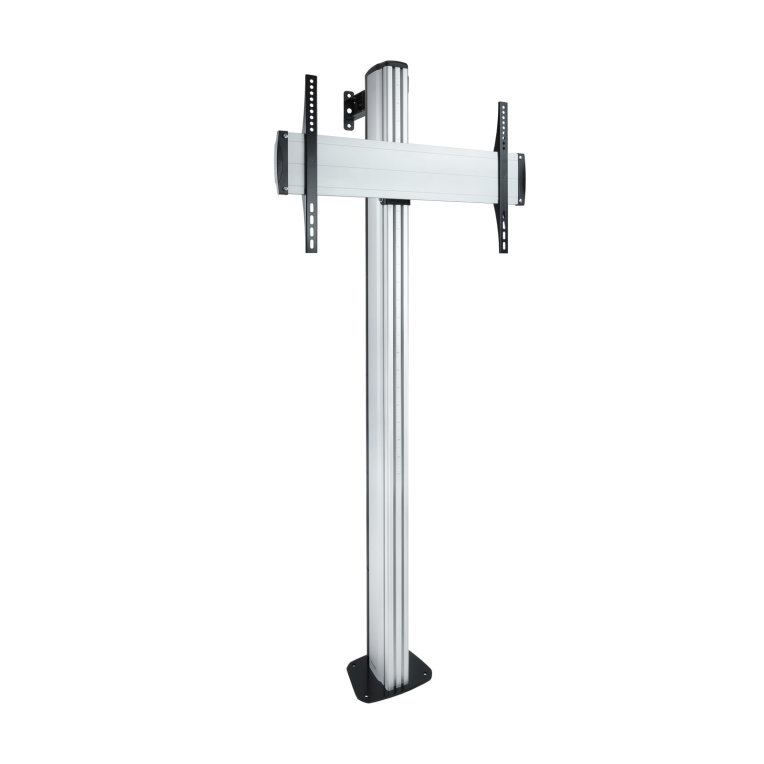 SOPORTE SUELO TV TOOQ FS2270M-B 37"-70" CARGA MAXIMA 70KG 90º FIJO ALUMINIO